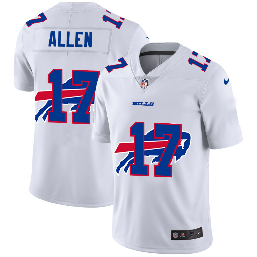 2020 New Men Buffalo Bills #17 Allen white Limited NFL Nike jerseys->green bay packers->NFL Jersey